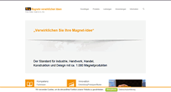 Desktop Screenshot of magnete-welter.de
